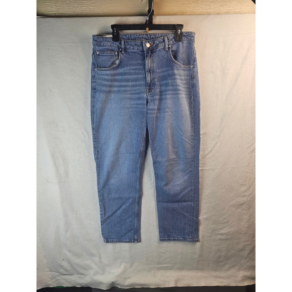 Gant Mens Light Wash Straight Leg Denim Jeans Blue W33 L26